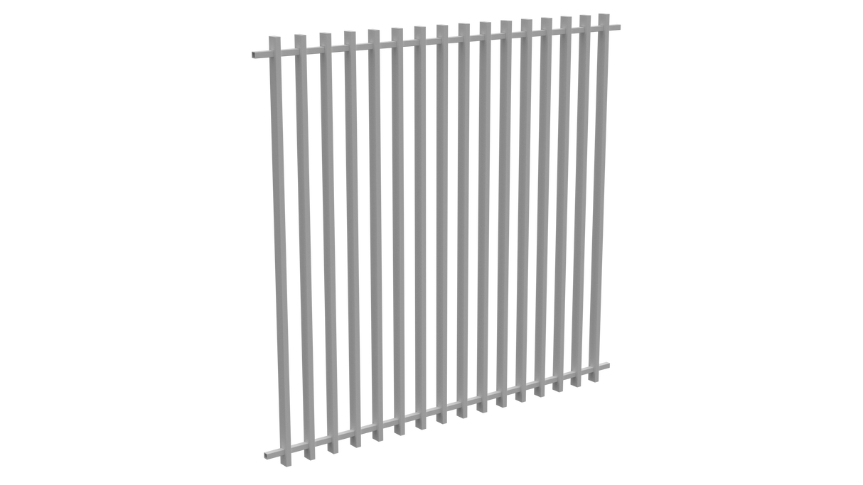 Barr Fencing Panel 1969W X 1800H – White