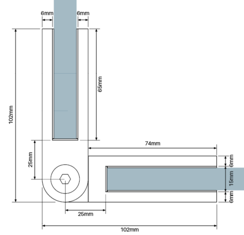 Rigi Clamp Adjustable – Various Finishes