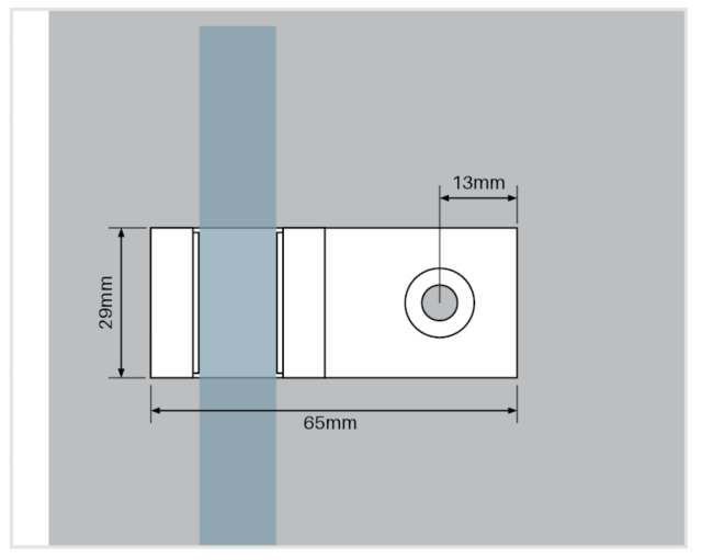 Rigi Clamp Offset Wall – Various Finishes