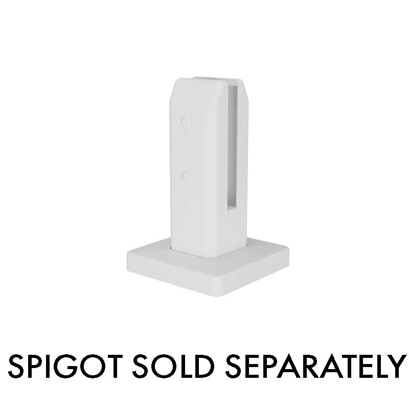 Madrid Base Plated Spigot Insulator - Various Finishes