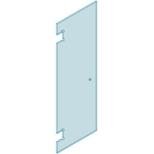 Purity Glass Door Suitable For Door Knob – Various Sizes