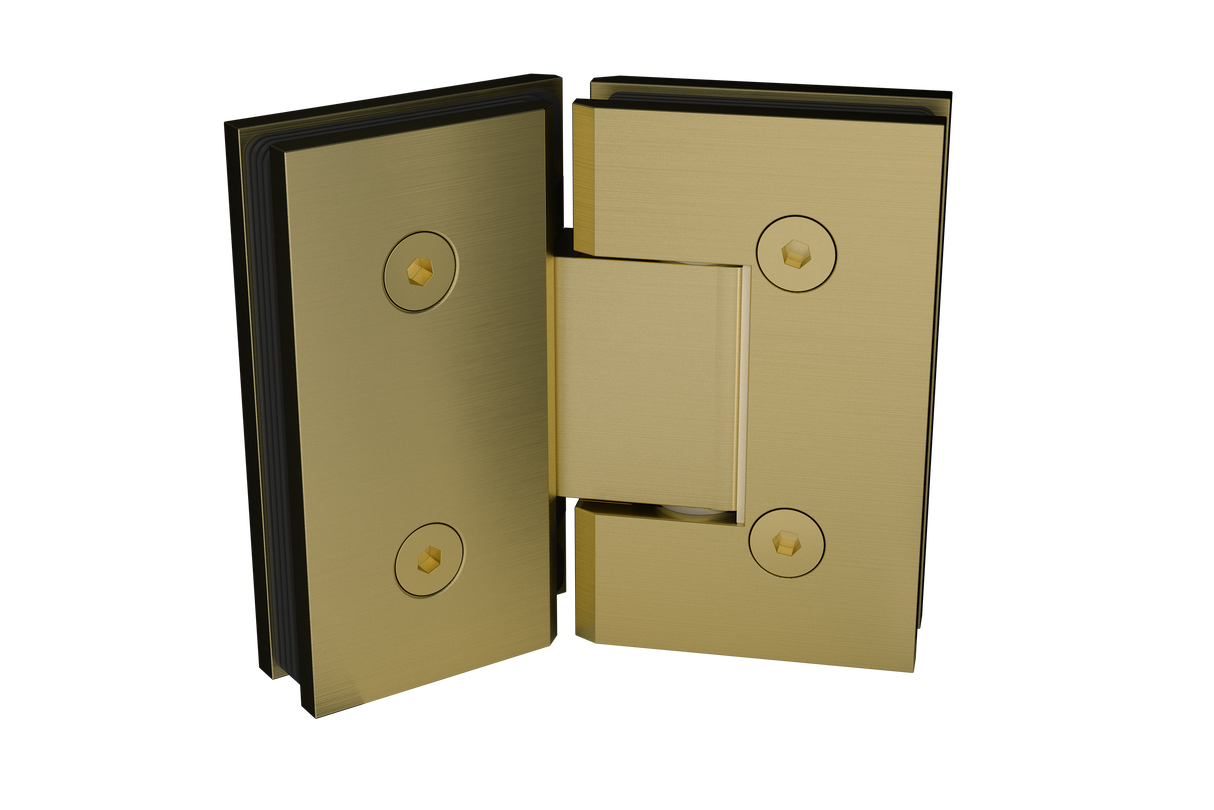 Purity Shower Screens 135° Glass To Glass Hinge – Various Finishes