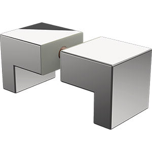 Purity Knob Square L Shape- Various Finishes