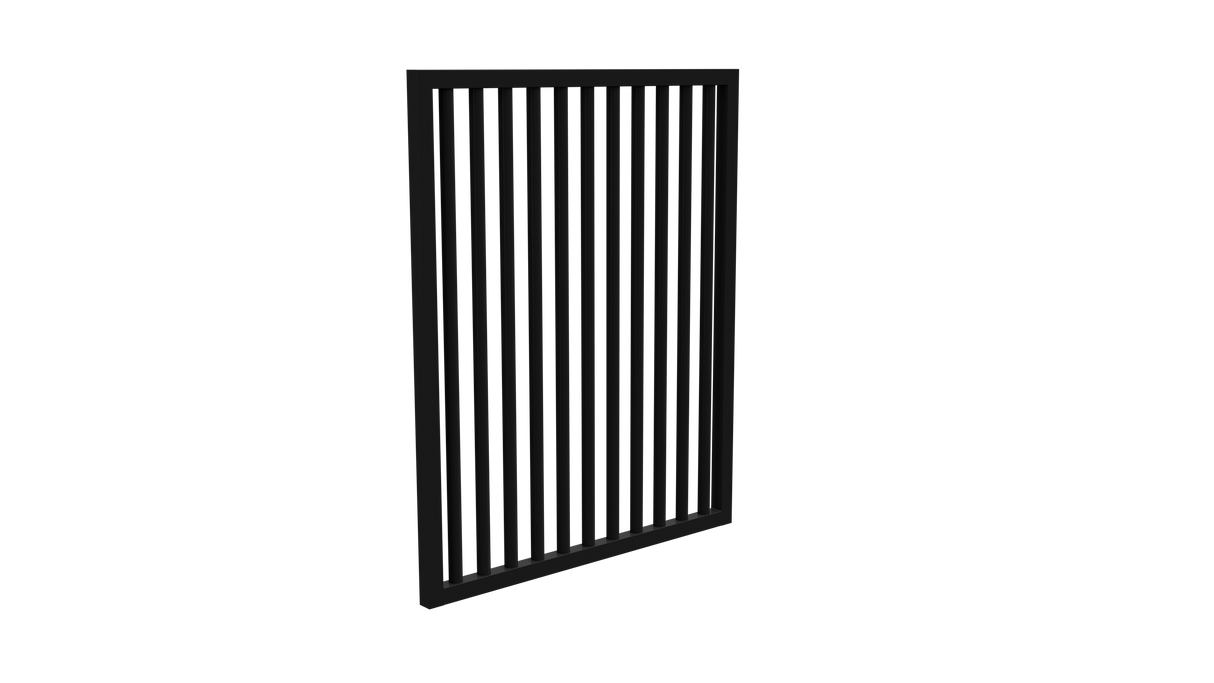 PIK Fencing Gate – 975W X 1200H – Black