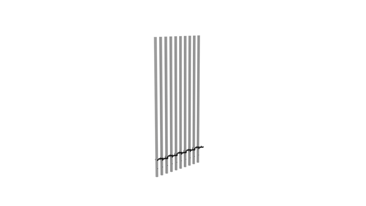 PIK Fencing Picket Kit – 1600H – White