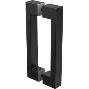 Purity Door Handle D Shape Black