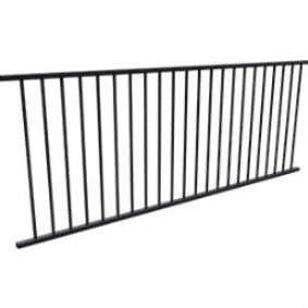 Panel, 900mm H – Black
