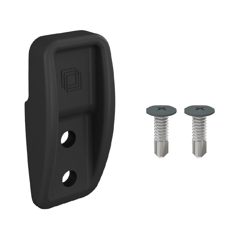 Slimline Gate Stop 65X29mm – Black
