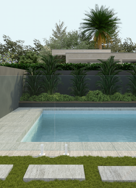 Glass Panels Pool Fencing