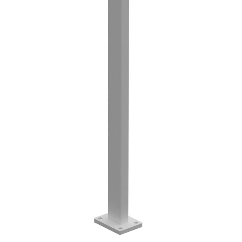 Barr Fencing Base Plated Post 1280mm – White