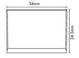 Barr Fencing Bracket Cap – 4 Pack – White