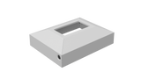 Barr Fencing 2 Part Domical Cover – White