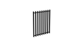 Barr Fencing Gate 975W X 1200H – Black