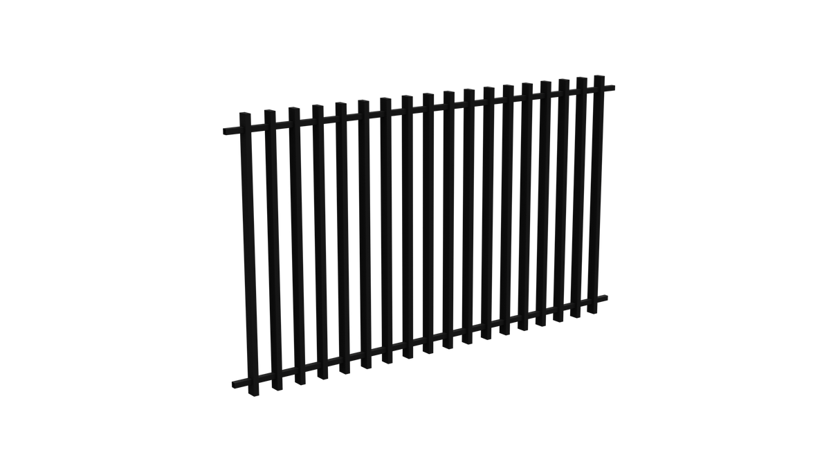 Barr Fencing Panel 2205W X 1200H – Black