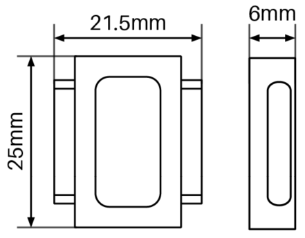 Square Clamp-Seat Only – Various Finishes