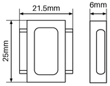 Square Clamp-Seat Only – Various Finishes