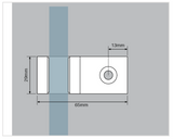 Rigi Clamp Offset Wall – Various Finishes