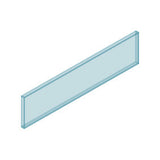 Purity Shower Screen Brace Panel – 8mm Toughened Glass, Multiple Sizes Available