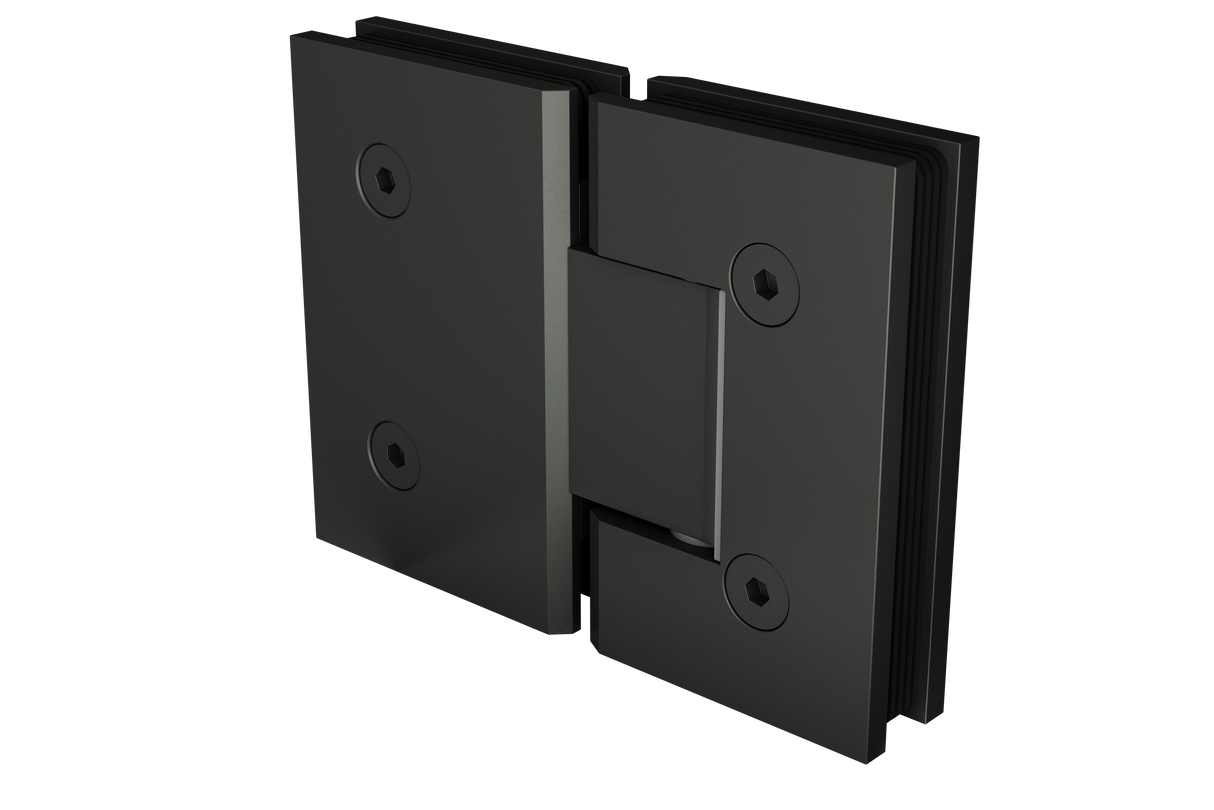 Purity Shower Screens 180° Glass To Glass Hinge – Various Finishes