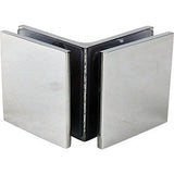 Purity Glass To Glass 90 Degreeree Bracket Mechanical Fixing – Various Finishes