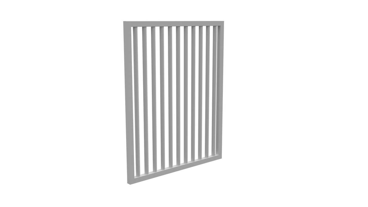 PIK Fencing Gate – 975W X 1200H – White