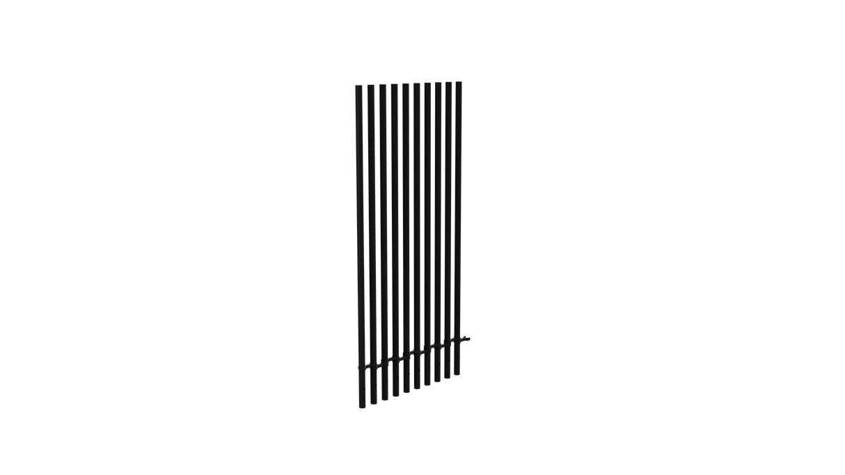 PIK Fencing Picket Kit – 1600H – Black