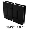 Purity Shower Screens 180° Glass To Glass Heavy Duty Hinge – Various Finishes