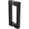 Purity Door Handle D Shape Black