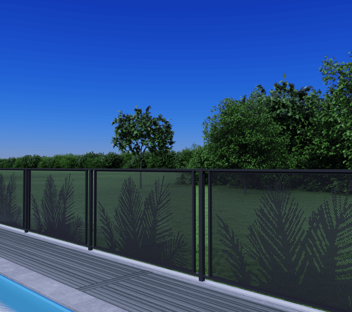 Perf Palm Panel 1988 X 1188mm – Various Finishes