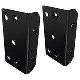 Polaris Glass To Square Post Backing Plates, 125 Series – Various Finishes