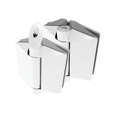 Polaris Glass To Glass Hinge Set, 125 Series – Various Finishes