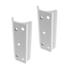 Polaris Glass To Round Post Backing Plates, 125 Series – Various Finishes