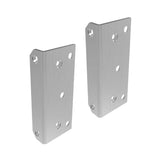 Polaris Glass To Square Post Backing Plates, 125 Series – Various Finishes