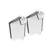 Polaris Glass To Wall Hinge Set. 125 Series – Various Finishes