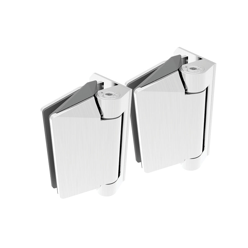 Polaris Glass To Wall Hinge Set. 125 Series – Various Finishes