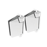 Polaris Glass To Wall Hinge Set. 125 Series – Various Finishes