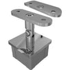 Square 50.8mm, Rail Support – Various Finishes