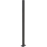 Post, 1300mm H Base Plate – Various Finishes