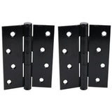 Aluminium Butt Hinge Black
