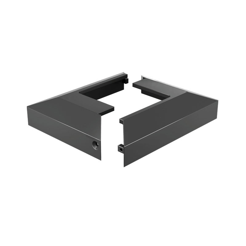 Aluminium Domical Cover 135X100mm – Various Finishes