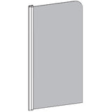 Trilogy Pivot Bath Screen 1500mm