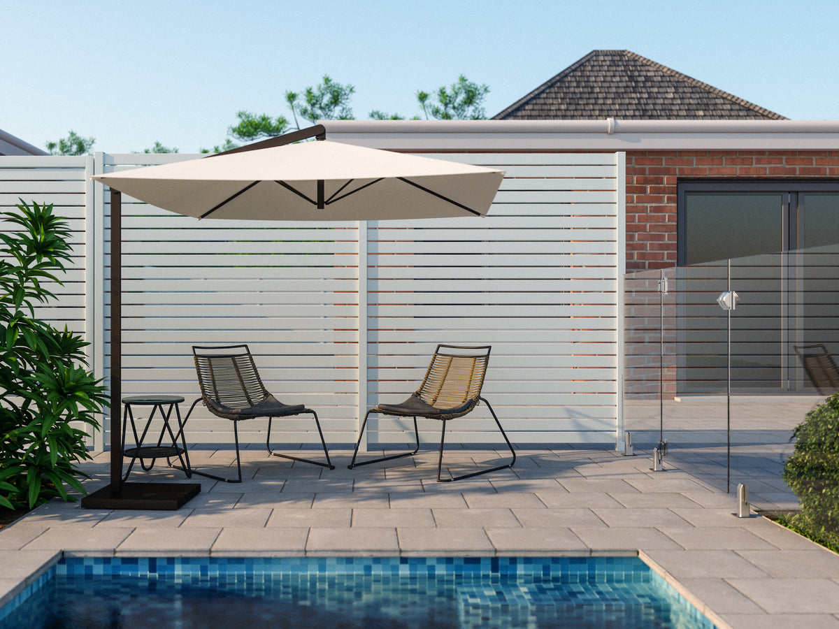Precision Aluminium Slat Screening Systems | Blitz Glass