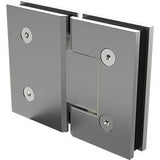 Zurich Glass To Glass 180 Hinge – Pearl Satin