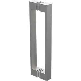Zurich D Shaped Handle 250mm – Pearl Satin