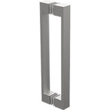 Zurich D Shaped Handle 250mm – Pearl Satin