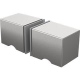 Zurich Knob Square, With Finger Notch – Pearl Satin